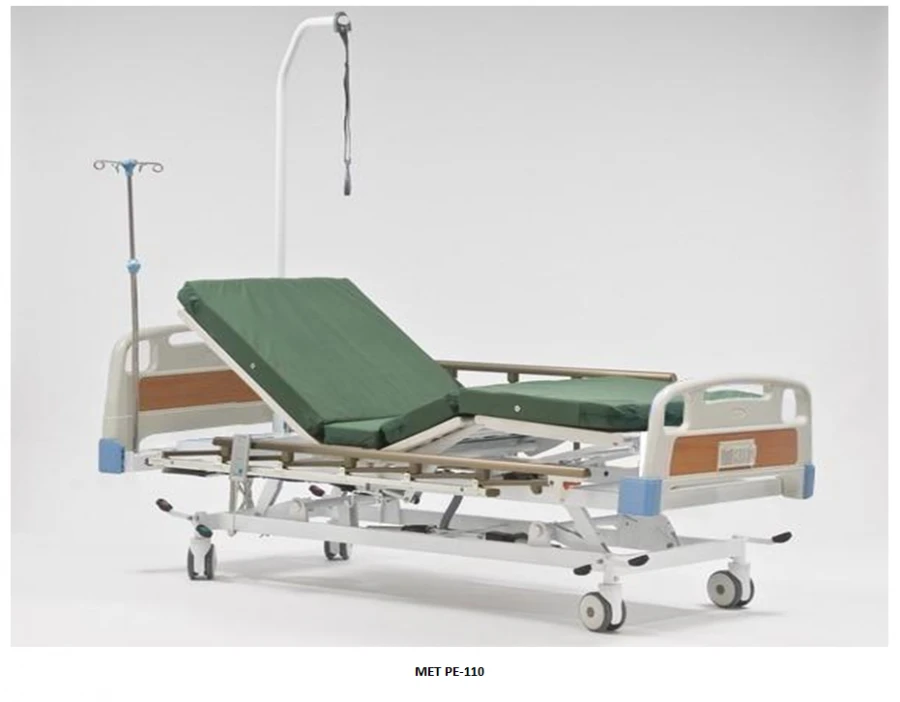 Five-function electric medical bed, version MET RE-110