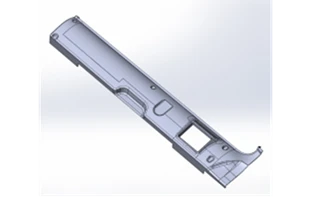 Rack trim left (with ASOTP) 5299-02-5206011