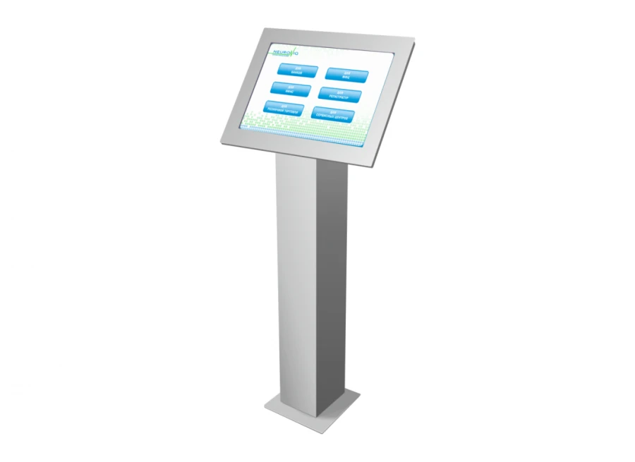 Information kiosk Neuroniq INR-45/2-22-F (floor standing, touch screen 21,5")