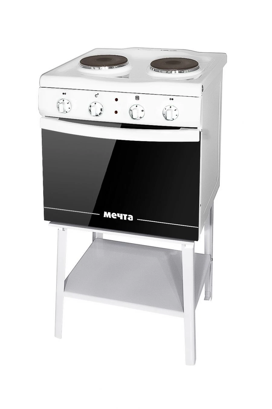 Electric cooker with two-burner griddle cabinet TM "Mechta 221Ch"