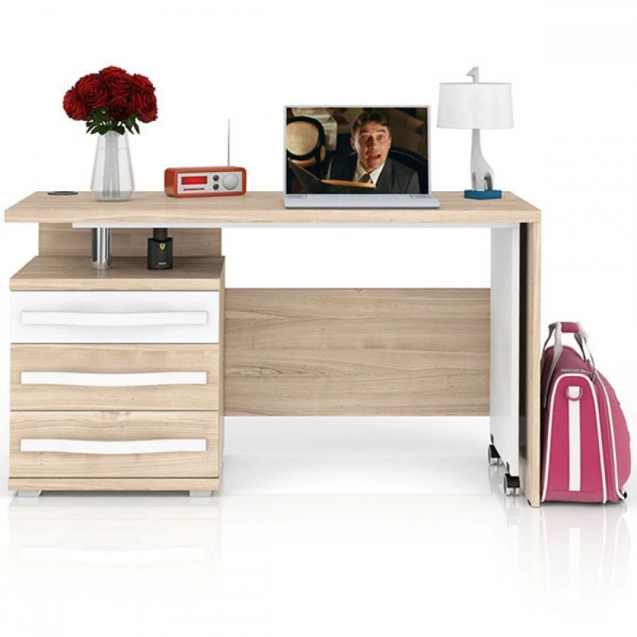 Marta LD.636.270.000 Table left (White/Desira Ash )