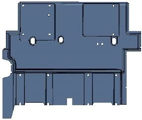 Rear floor mat A32S12 5109040 20