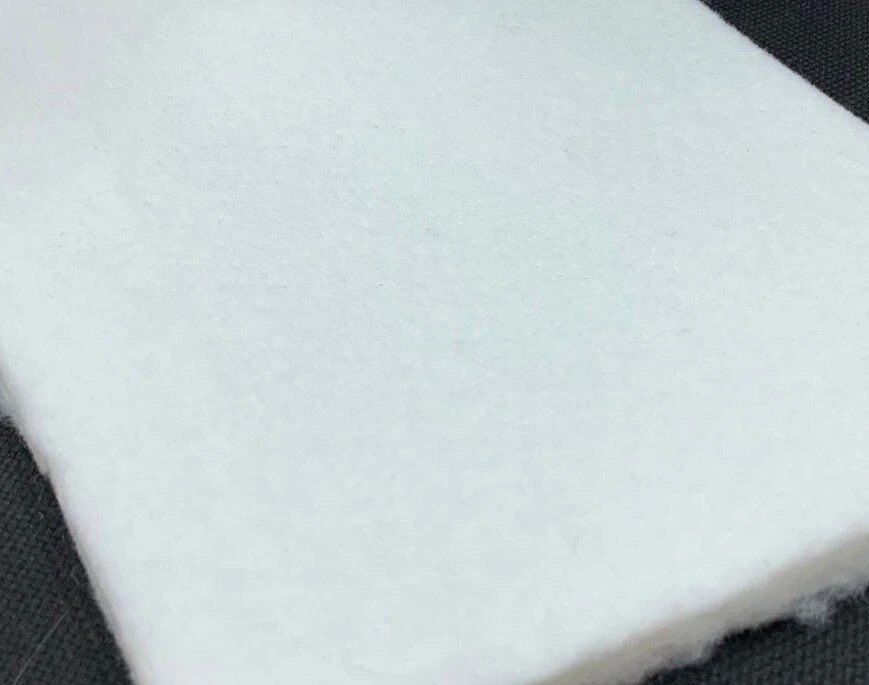 Nonwoven needle-punched thermally cross-linked Shelter® B nonwoven fabrics