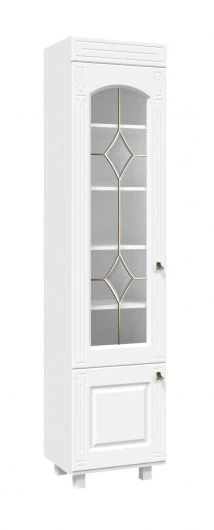Wooden cabinets for dining room and living room, models: Display cabinet "Elizabeth" EM-4