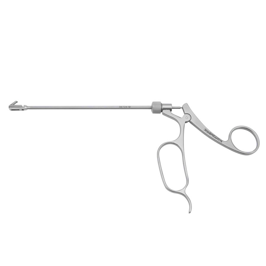 Set of rhinosurgical instruments for endoscopic surgeries in children to work with rigid rhinoscopes with fibre optics