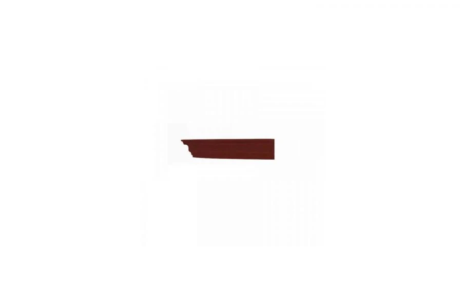 Alexandria LD 125.170.000 cornice left end shelf Walnut