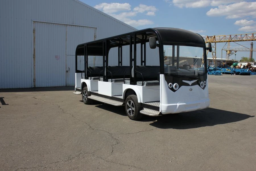 Electric car "Elebas - TIGARBO S18" floor standing industrial vehicle without rails
