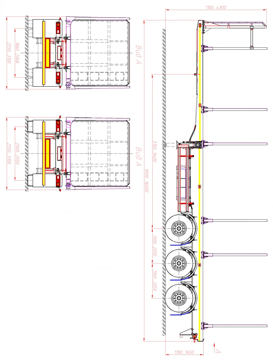Semi-trailer 98133B