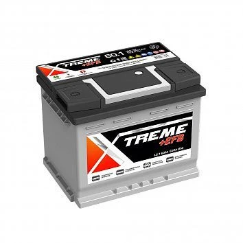 Lead battery for starting piston engines 6ST-60VLA "Xtreme +EFB"