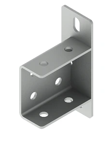 Support connecting SM-V2-4, with overall dimensions from 169x60x100 mm to 210x60x100 mm, metal thickness 4,0 mm, thermodiffusi