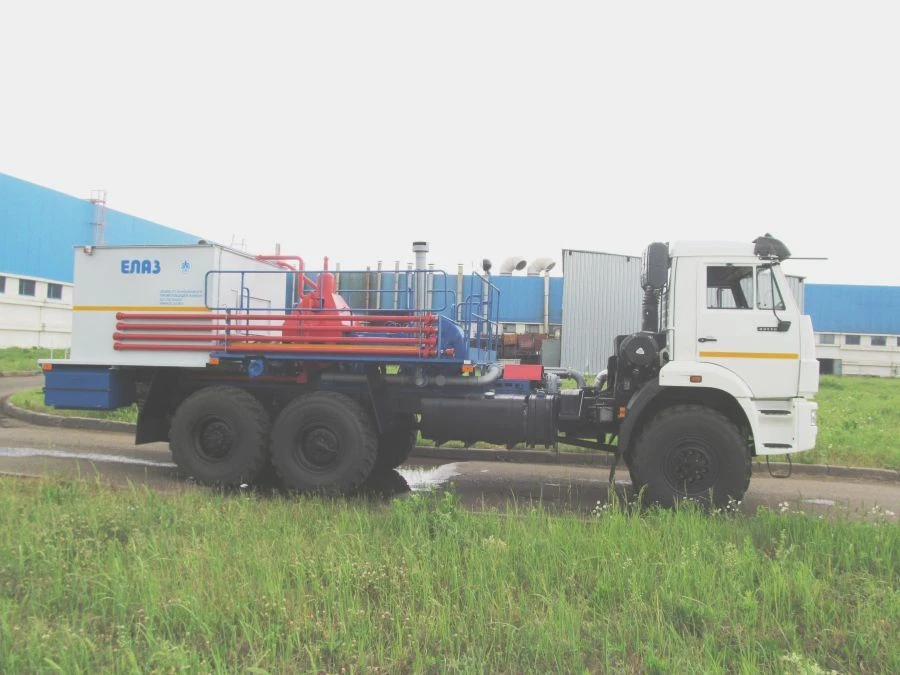 Cementing unit ??-32 on chassis KAMAZ 43118-A5, KAMAZ 43118-50, KAMAZ 43118-RR, KAMAZ 43118-RS.