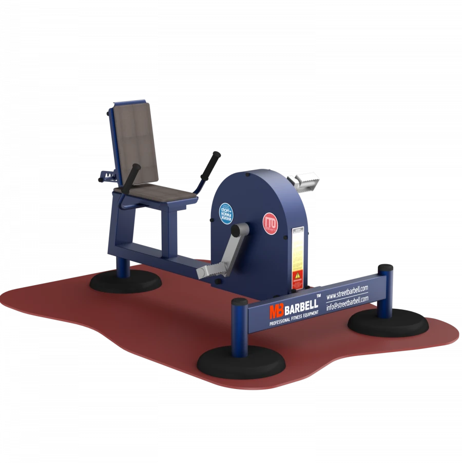 MB 7.82 GTO Outdoor horizontal exercise bike with inertia-free loading mechanism