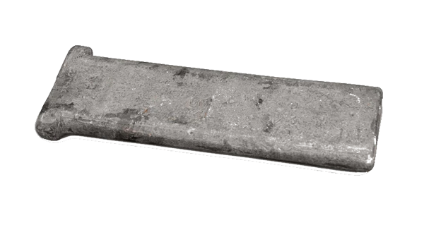 Wedge of drawbar clamp drawing 106.00.002-2