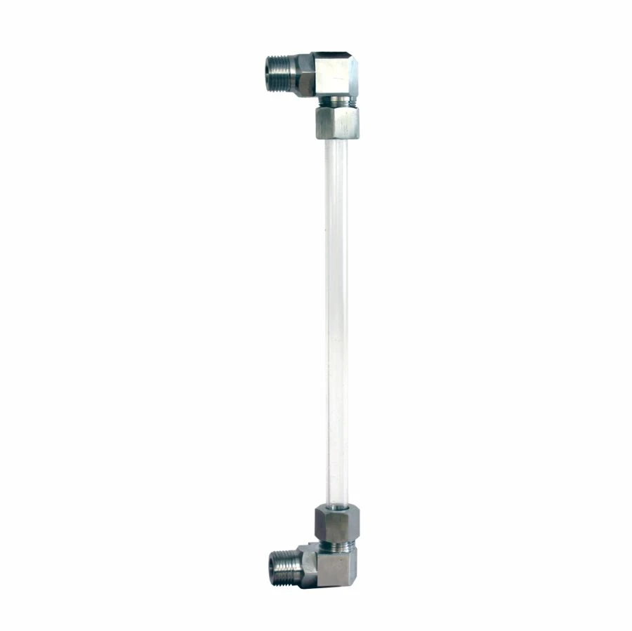 Indicating device: ILL-BP (bypass with glass tube) direct-acting liquid level indicator / pointer, series