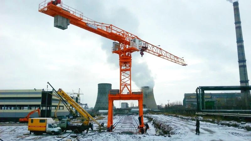 Gantry loader crane with lifting capacity of 10 tonnes TDKP-10.300.