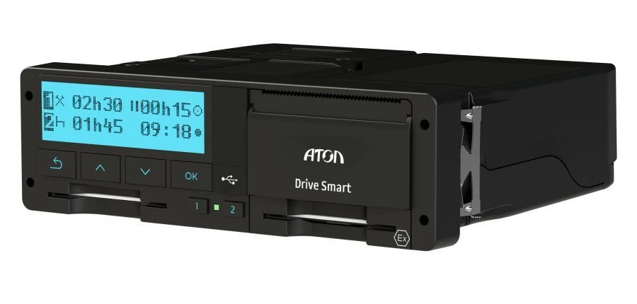 Digital "Drive Smart" tachograph