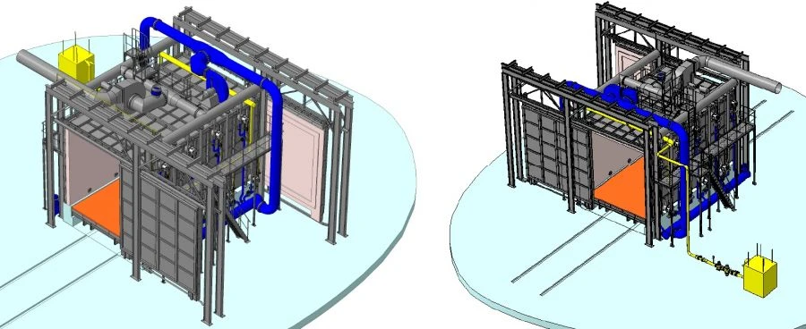 Gas thermal furnace PGT