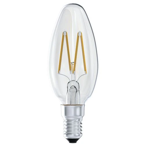 LED filament lamp "SDF-5-9 (V35, E14)" JSC "GZ "PULSAR" Russia