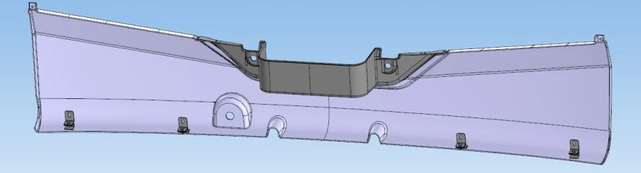 6241-03-5602540 SB Bumper assembly