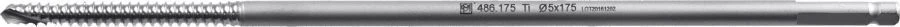 Schanz rods, 4 mm diameter, article number 483.125.