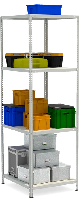 Metal shelf reinforced shelving unit model STF Shelf 784-2.2
