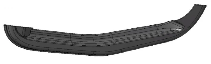 Right door trim assembly 1681652981