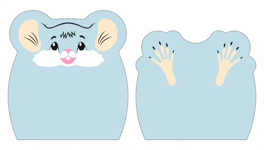 Children's bed "Little Mouse" Art.S 01.25