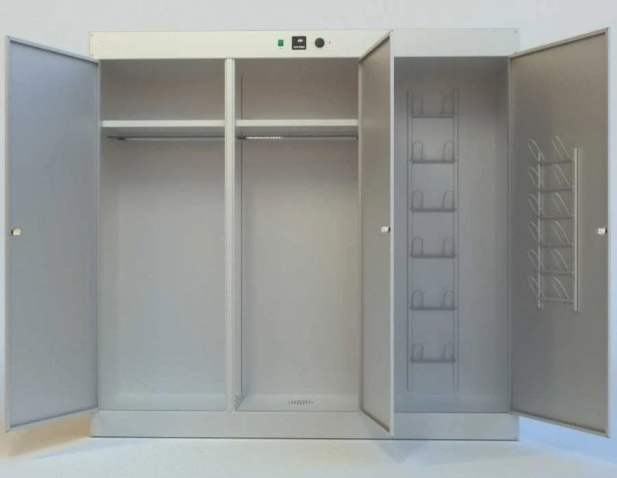 Drying cabinet for clothes and shoes