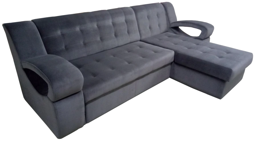 Corner sofa "Vityaz-4U" with ottoman