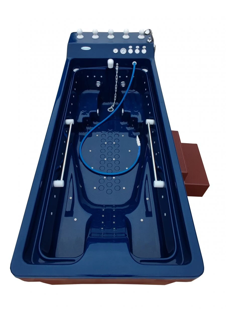 Water therapy bath "GOLFSTREAM", modification-aeromassage, with PDM, with Water Light system, with chromo-lamps: PDM/A18/CX