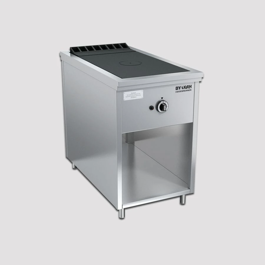 Gas cooker with closed flame PRG-IIA-1C Maxi