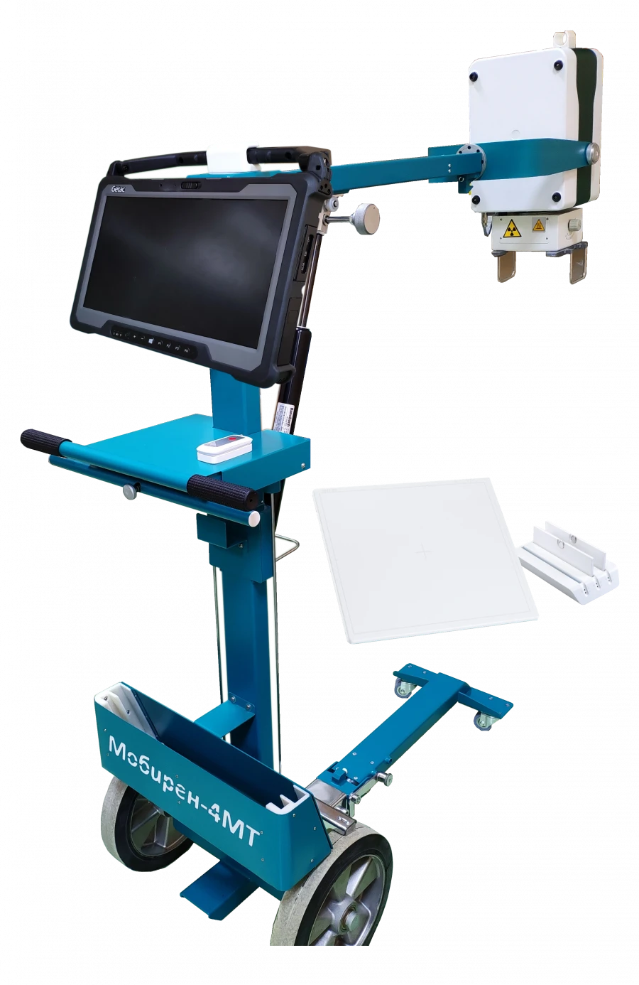 Mobile ward X-ray machine "MobiRen-4MT-A" (version "MobiRen-4MT-A"-2.2 (digital)).