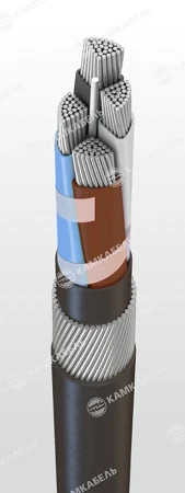 Power cable with aluminium conductors with cross-linked polyethylene insulation for voltage up to 1 kV APvKShvng(A)-LS according