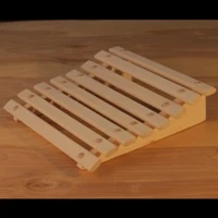 Rigid headrest