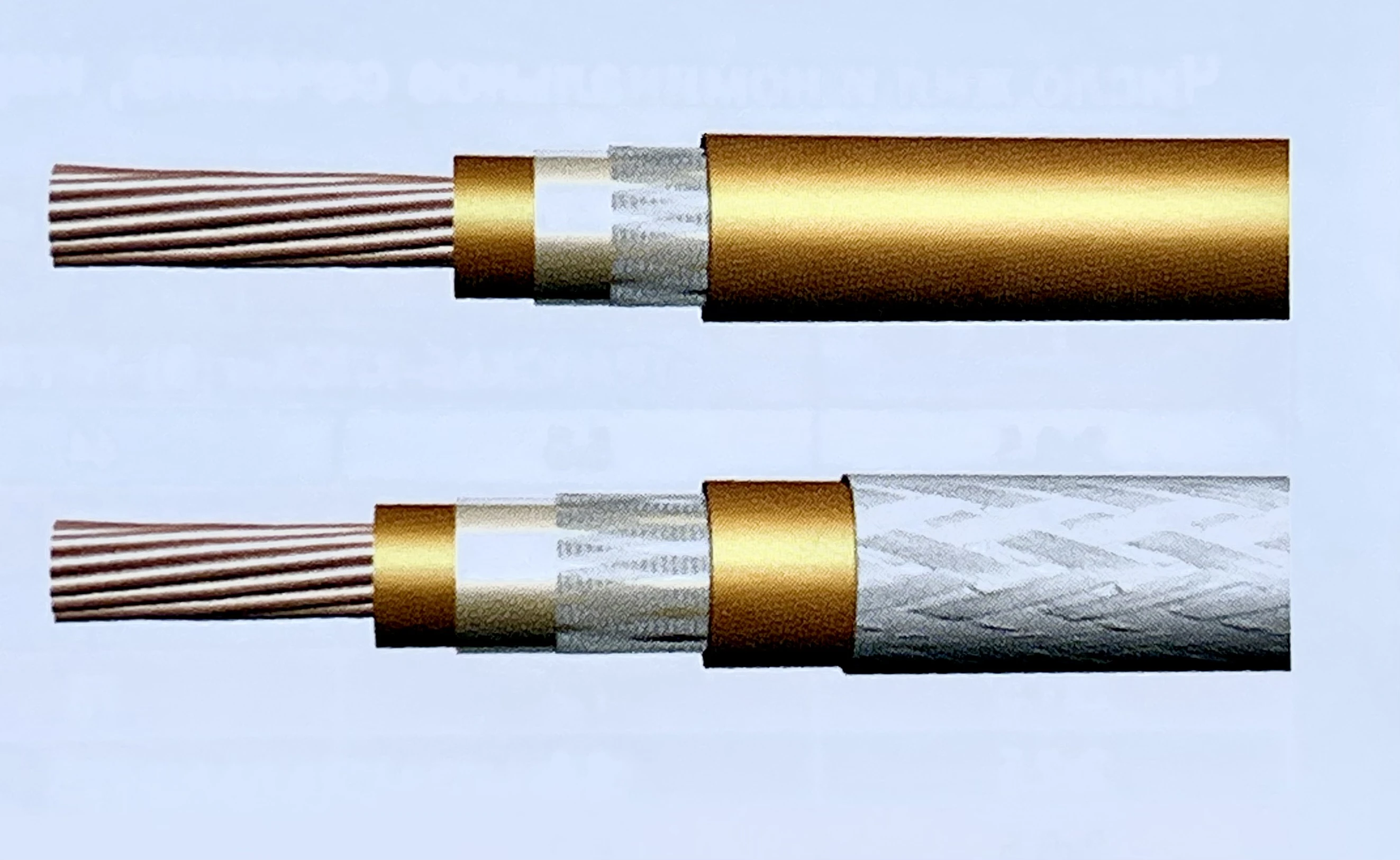 fire-resistant wire in fire-resistant version for rolling stock of rail transport type TRANSKAB-PPSKELng(A)-HFFR