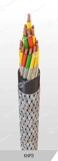 Marine cables with copper conductors with rubber insulation in rubber sheath for alternating voltage up to 690 V with frequency