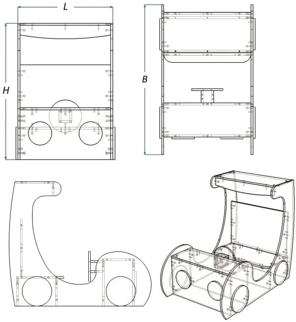 Play furniture Car (IMM series)