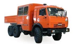 Cargo-passenger truck NEFAZ-4208-42, base chassis KAMAZ 43118-46