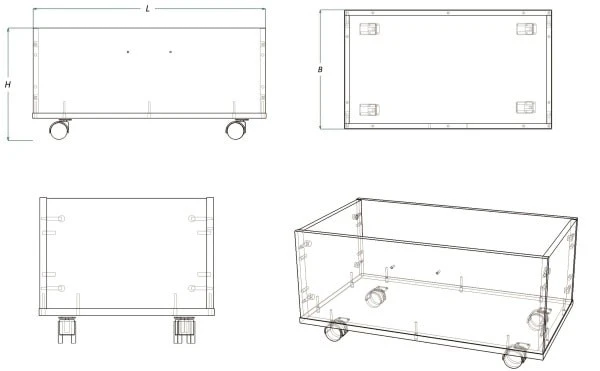 Children's toy box (DKI series)