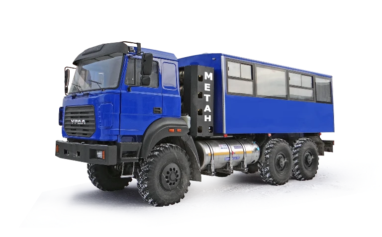 Specialised passenger vehicle Ural 32551-3113-79 CNG