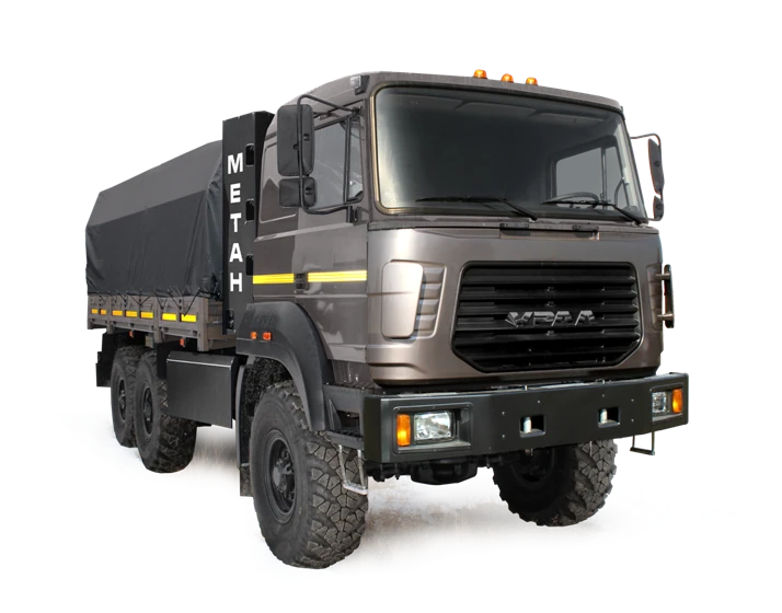 Flatbed truck Ural 4320-3171-16 CNG