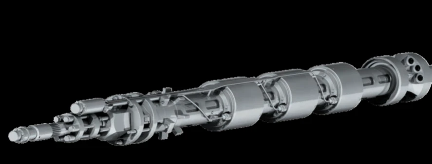 Stepper electromagnetic drive of control and protection system SHEM-3