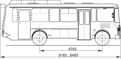Special purpose motor transport vehicle VSA30331-071-31 "Quantorium" (base vehicle PAZ 4234-04 manufactured by PAZ 4234-04).