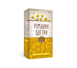 Flowers of chamomile variety "Podmoskovnaya" (placer)