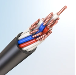 Control cables of TOFLEX trade mark, rated voltage 0,66 and 1 kV, alternating current frequency 100 Hz, TOFLEX RPng