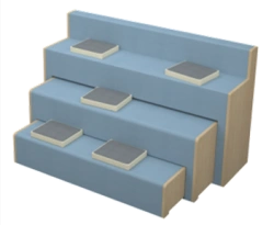 PYRAMIDA-1 folding podium for group classes