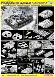 Model Pz.Kpfw.III Ausf.N w/Winterketten s.Pz.Abt.502 Leningrad 1943