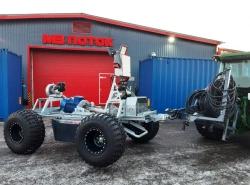 Remote controlled wheel mixer-aerator MAK-DU/V460/750/24