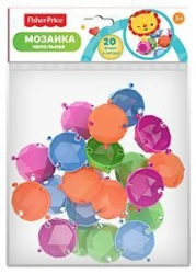 Floor mosaic "Diamond" Fisher Price (20 pieces in a packet)