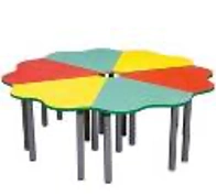 Play table for preschools Art. no. 00016